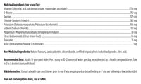 Load image into Gallery viewer, Hydration Complex label: ingredients, dose and cautions