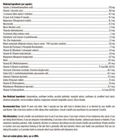 Load image into Gallery viewer, Metabolic Synergy label: ingredients, dose and cautions