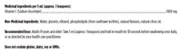 Load image into Gallery viewer, Liposomal Vitamin C label: ingredients, dose and cautions