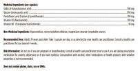 Load image into Gallery viewer, StressArrest label: ingredients, dose and cautions