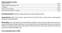 Load image into Gallery viewer, MX Synergy label: ingredients, dose and cautions