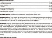 Load image into Gallery viewer, Neurolink label: ingredients, dose and cautions
