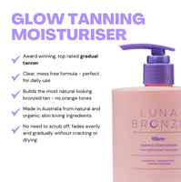 Load image into Gallery viewer, Glow Gradual Tanning Moisturiser 500ml