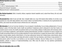 Load image into Gallery viewer, Insomnitol Chewables label: ingredients, dose and cautions