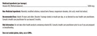 Load image into Gallery viewer, Vitamin B12 label: ingredients, dose and cautions