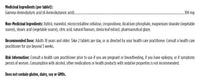 Load image into Gallery viewer, PharmaGABA label: ingredients, dose and cautions
