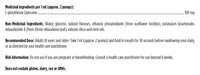 Load image into Gallery viewer, Liposomal Glutathione label: ingredients, dose and cautions
