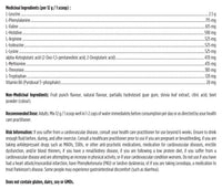 Load image into Gallery viewer, Amino Complex label: ingredients, dose and cautions
