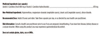 Load image into Gallery viewer, Acetyl L-Carnitine label: ingredients, dose and cautions
