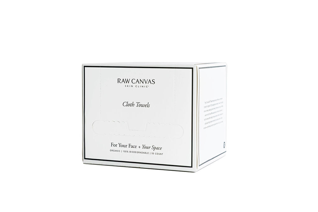 Raw Canvas Face Cloths