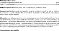 Load image into Gallery viewer, 5-HTP Synergy label: ingredients, dose and cautions
