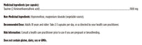 Load image into Gallery viewer, Taurine label: ingredients, dose and cautions
