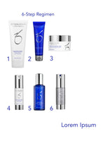 Load image into Gallery viewer, ZO Skin Health Complexion Smoothing + Clarifying Program steps
